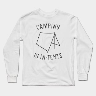 In-Tents Camper Black Long Sleeve T-Shirt